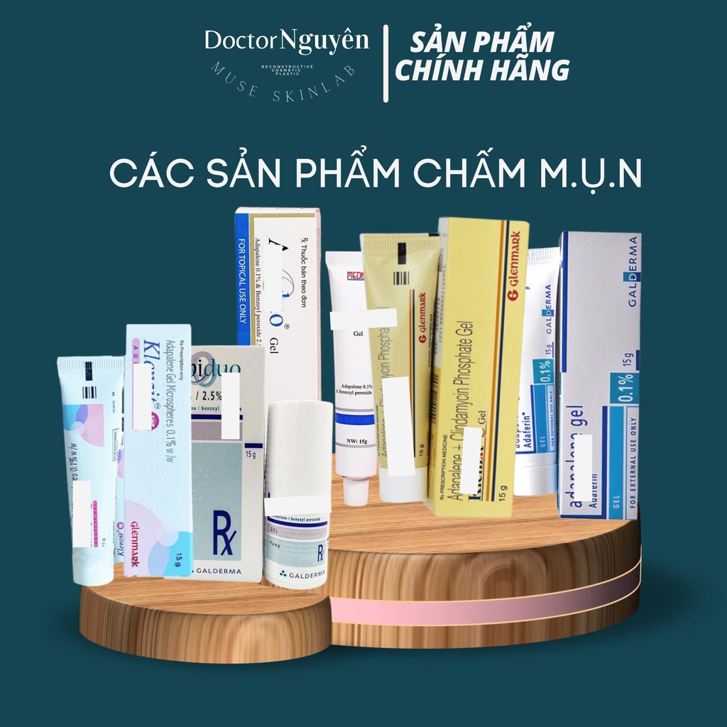 Chai Chiết Mỹ Phẩm "Giảm Mụn Tổng Hợp Từ BS"
