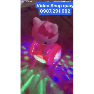 Sỉ đèn lồng trung thu mèo kitty đi xe cân bằng biết hát, biết đi