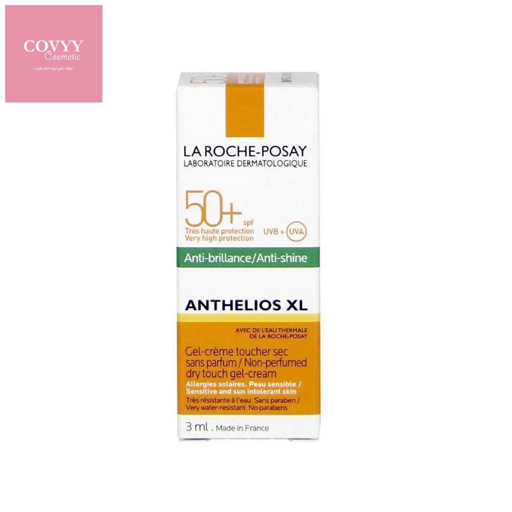 Kem chống nắng Laroche-Posay 🍓FREESHIP🍓 Gel Cream Dry Touch SPF 50+ (3ml).