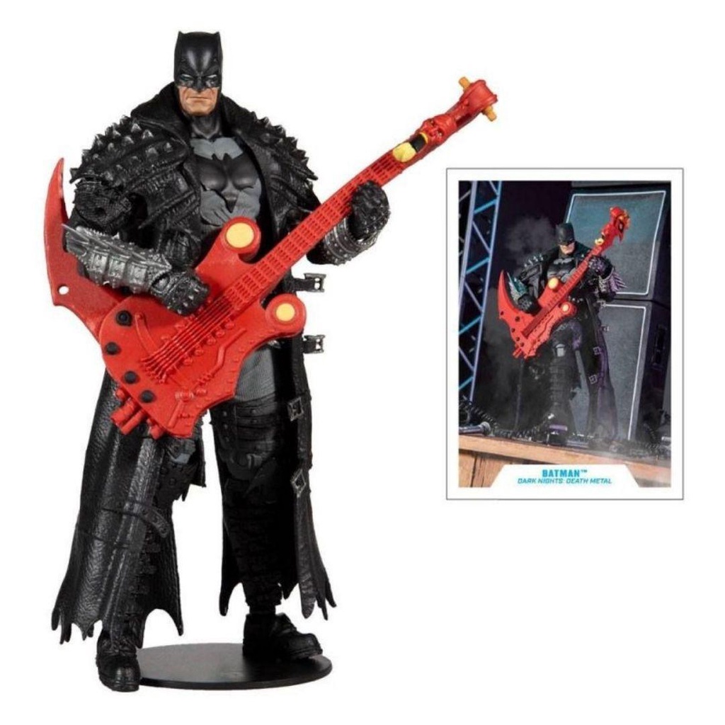 Mô hình DC Multiverse Batman 18cm Darkfather Build A Death Metal McFarlane CHÍNH HÃNG MỸ DCMF31