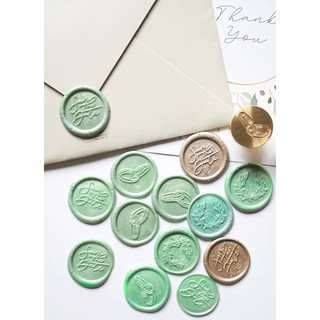 CON DẤU SÁP mẫu SAVE THE DATE