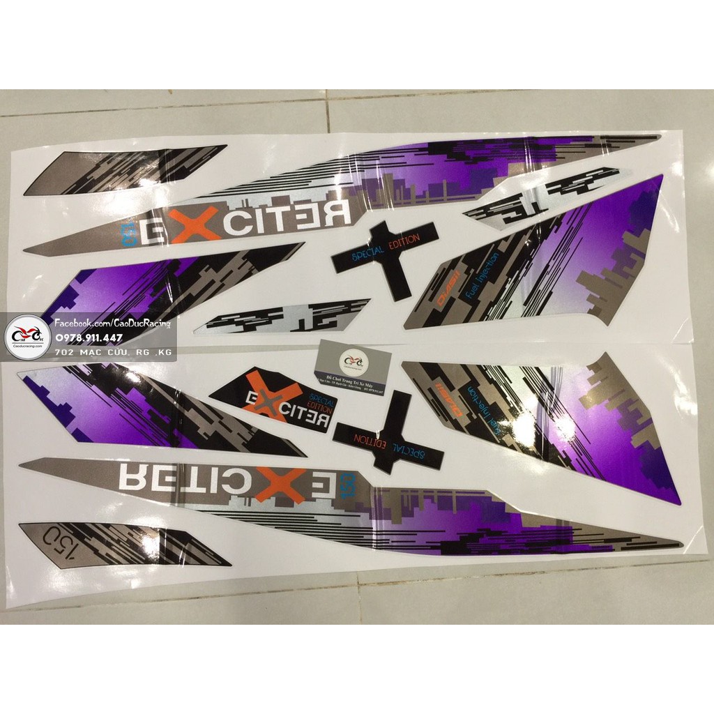 Tem EXCITER 150 BẢN GIỚI HẠN 2019