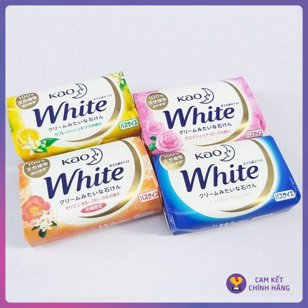 Xà Phòng Tắm Trắng KAO White Nhật Bản | Xà Bông KAO White 130g