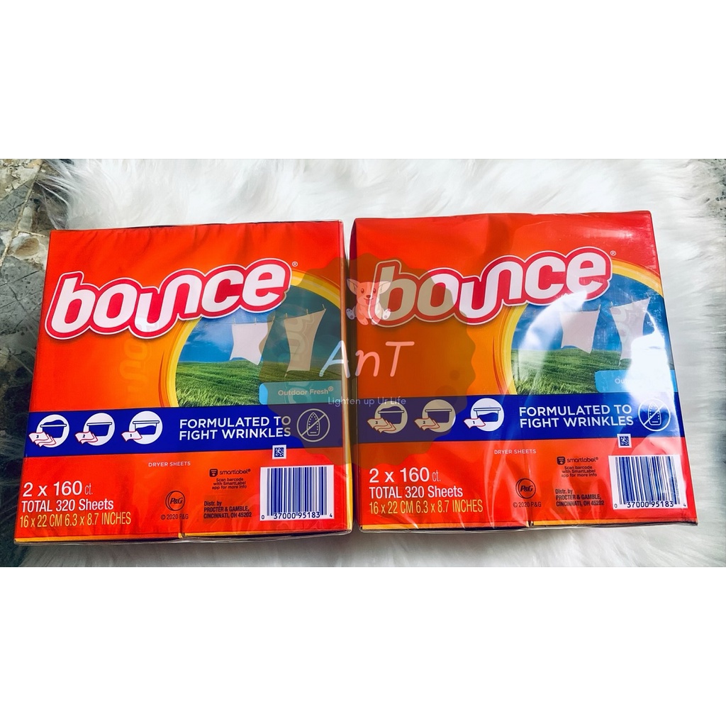 Giấy thơm khử mùi 4 trong 1 hiệu Bounce của Mỹ