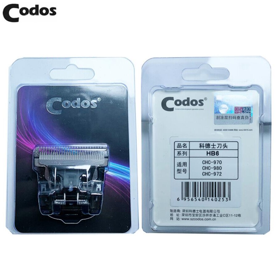 Bộ lưỡi tông đơ codos thay thế cho nhiều dòng tông Codos T6/T8/T9/958/959/930/960/961/968/916/918/919