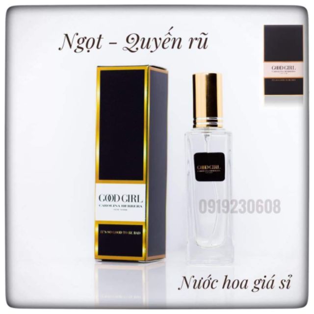 [ Chuyên Sỉ ] Nước hoa mini nữ guốc good girl 20ml