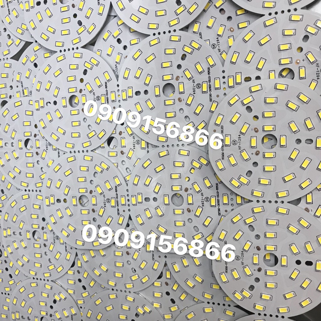 Led vỉ tròn 18w dùng qua chấn lưu