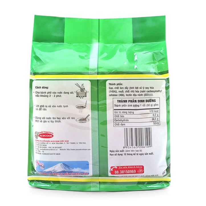 Bánh Phở Khô Xưa Và Nay Acecook Gói 500g