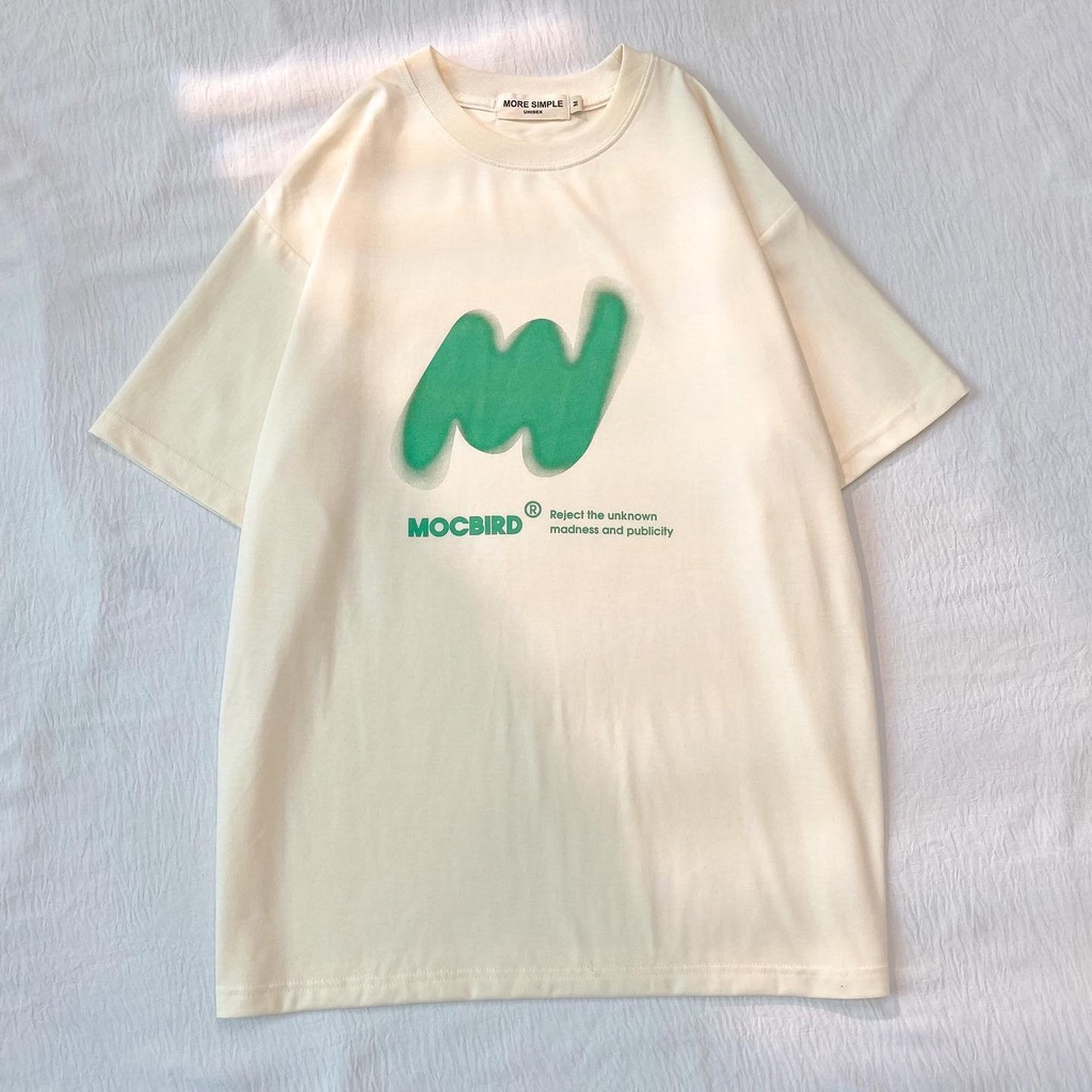 Áo Thun Tay Lỡ MOCBIRD Form Rộng Nam Nữ Style Cá Tính Phong Cách Ulzzang Unisex (Ảnh Thật/ Có Sẵn)