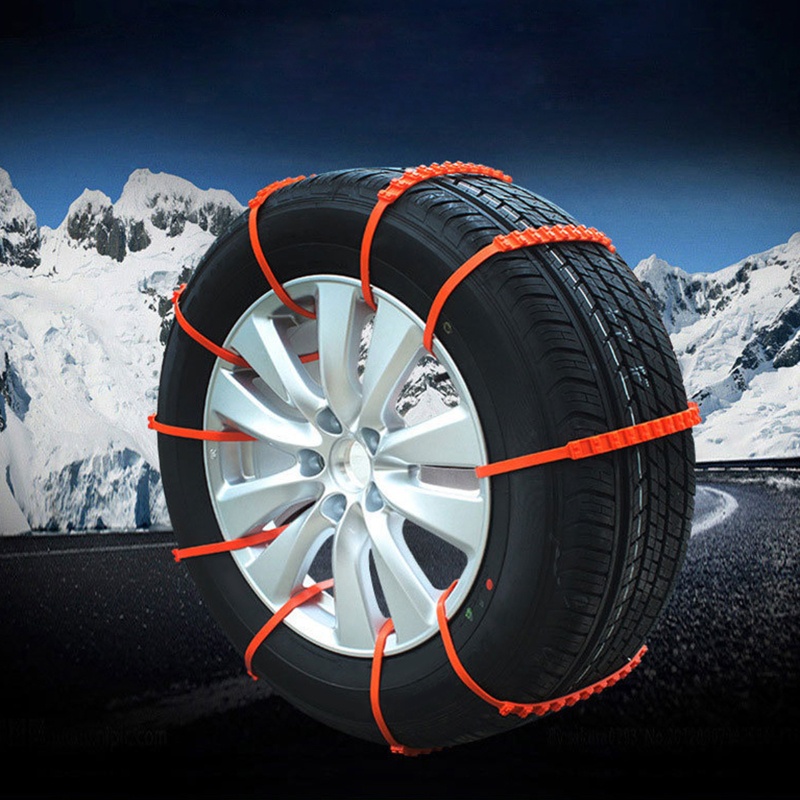 Bộ 10 Dây Bọc Bánh Xe Chống Trượt Cho Xe Hơi