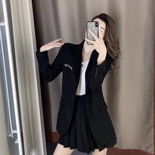 ✦QC✦ Áo Vest Nữ Form Dài Thanh Lịch, Áo Khoác Blazer Nữ Hàn Quốc Thời Trang