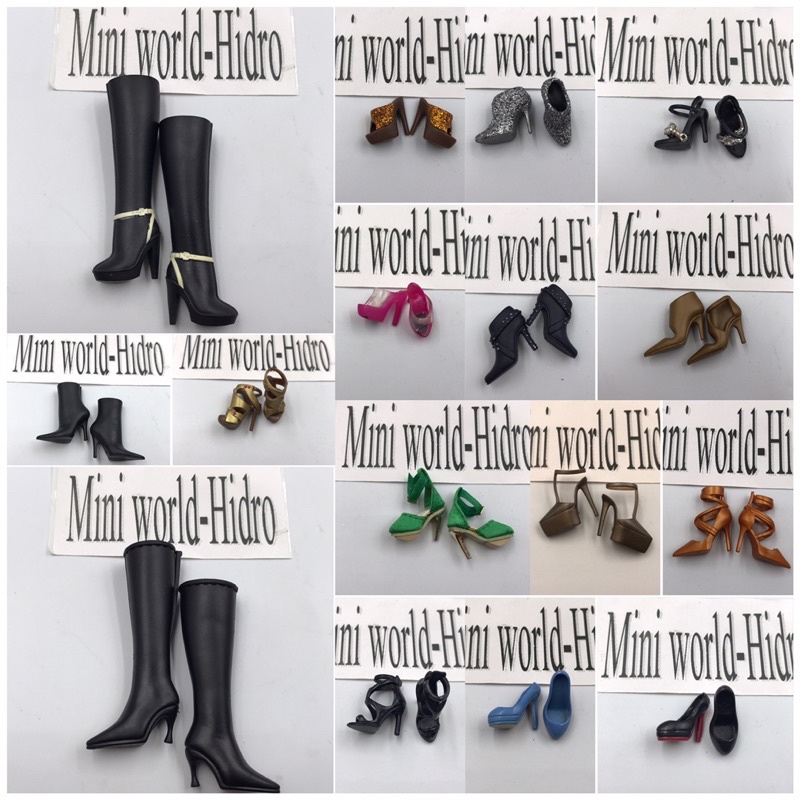 Giày búp bê Barbie model muse chính hãng. Giày cao gót cho búp bê