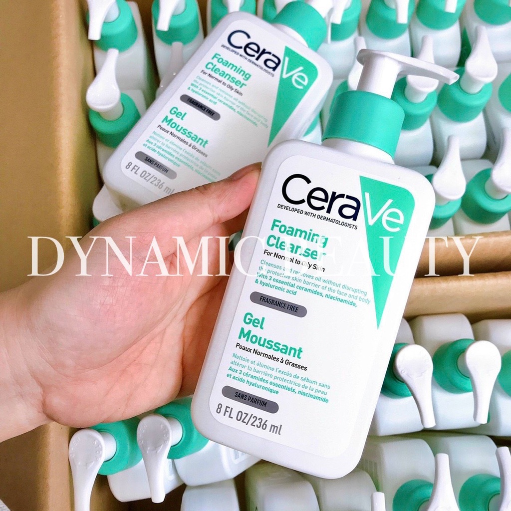 [CeraVe Cleanser] Sữa rửa mặt Cerave foaming- hydrating facial cleanser 88ml- 236ml- 355ml- 473ml