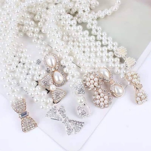 DÂY ĐAI LƯNG TRẮNG ĐÍNH ĐÁ SIÊU YÊU