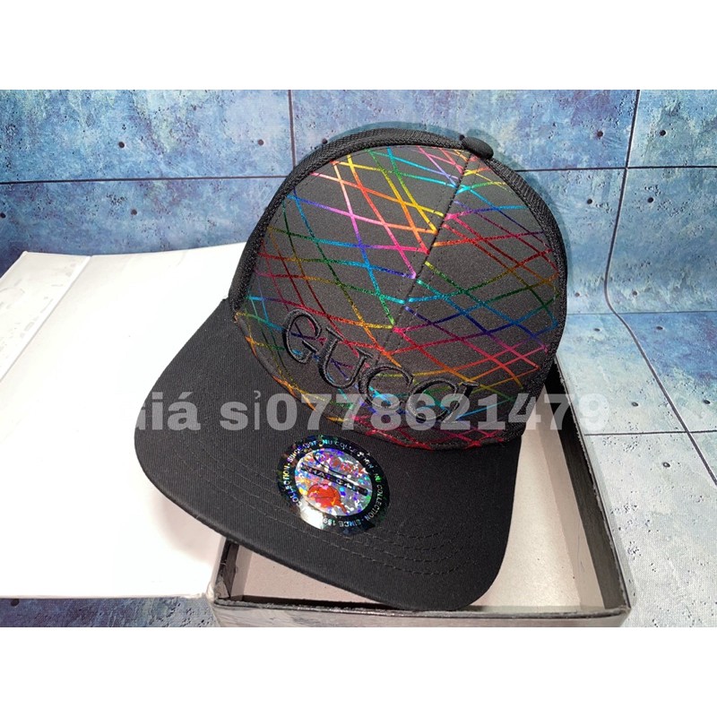 Mũ snapback bít đuôi phối lưới gc