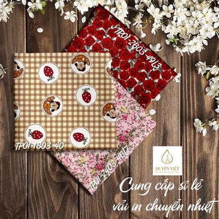 Vải  Lụa Satin cao cấp in chuyển nhiệt- may áo dài, đầm thời trang, sơ mi thời trang, quà tặng 8/3