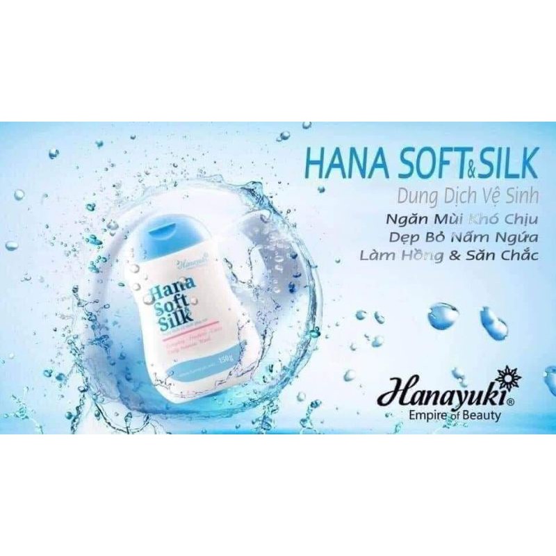 Dung dịch phụ nữ hana soft & silk