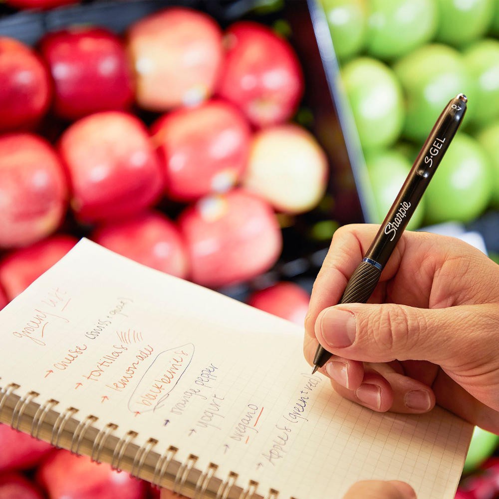 Bút bi gel đầu bấm cao cấp Sharpie S Gel Medium 0.7mm - Blue