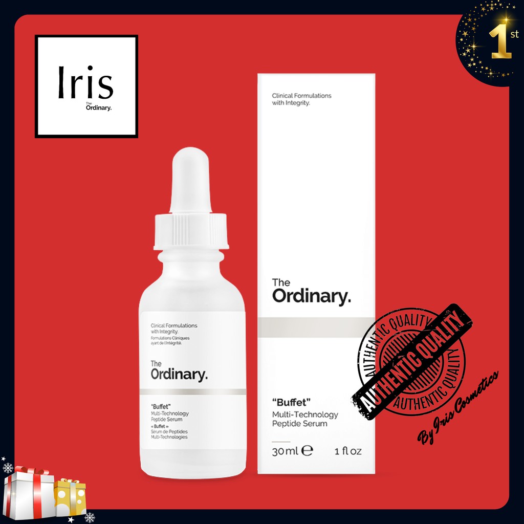 (BILL CANADA) Serum chống lão hoá thần thánh - &quot;Buffet&quot; - The Ordinary. (đã đổi tên thành Multi-Peptide + HA Serum)