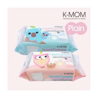 Khăn ướt hữu cơ K-Mom Hàn Quốc không mùi 100 tờ