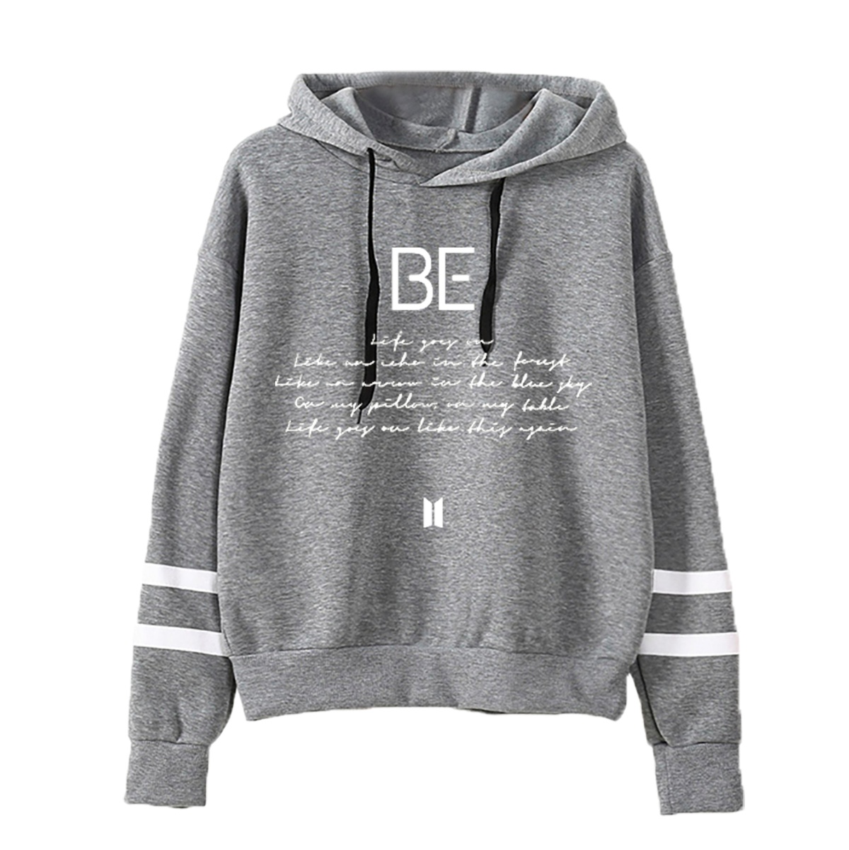 Áo Hoodie Tay Dài In Chữ Bts Love Yourself