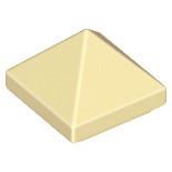 Gạch Lego Dốc 45 độ 1 x 1 x 2/3 kim tự tháp / Lego Part 22388: Slope 45 1 x 1 x 2/3 Quadruple Convex Pyramid