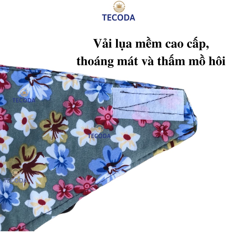 Khẩu Trang Ninja Vải Dán Gáy Che Kín Mặt Tai,  3 Lớp Tole Mềm Chống Nắng Thấm Mồ Hôi Cực Tốt Khi Chạy Xe Phượt