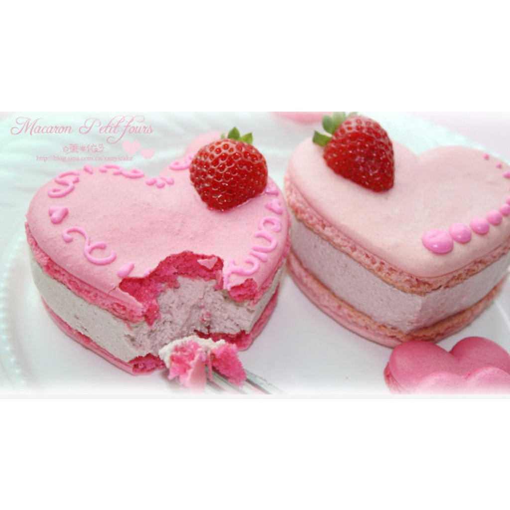 Khuôn Ring Tim làm bánh Tiramisu, Mouse, Cheesecake - Kích thước 10 - 14.5 - 19.5cm