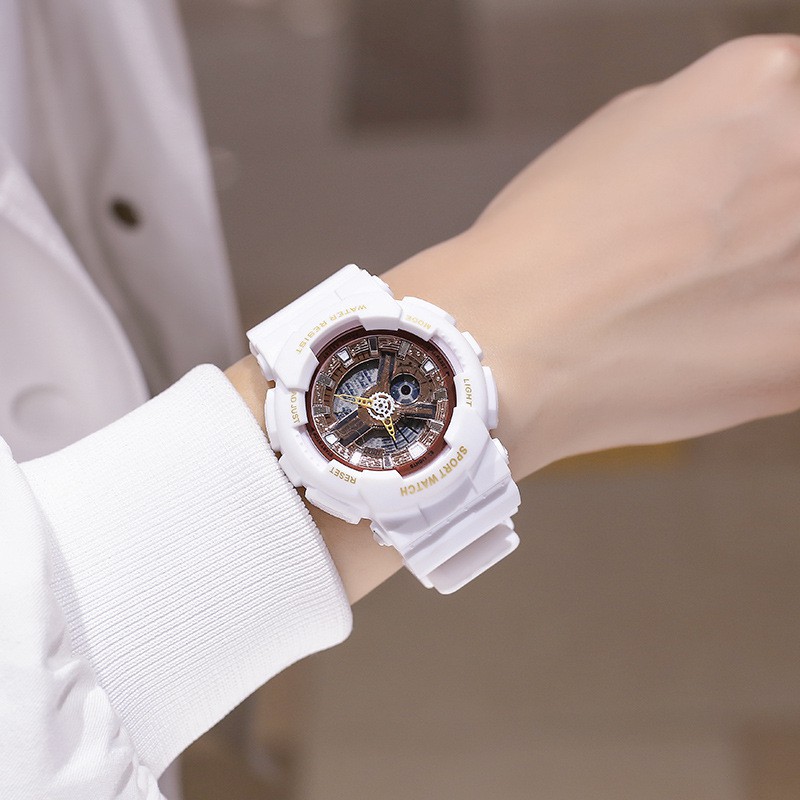 [SIÊU HOT] Đồng hồ nữ thể thao Shhors chạy kim và số điện tử cực chất | BigBuy360 - bigbuy360.vn