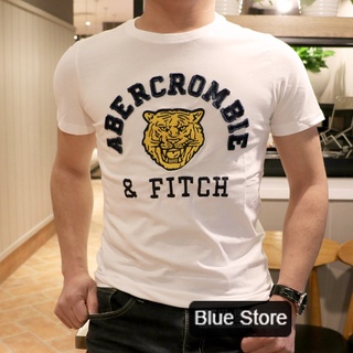 Áo thun hổ Abercrombie White 100% cotton xịn