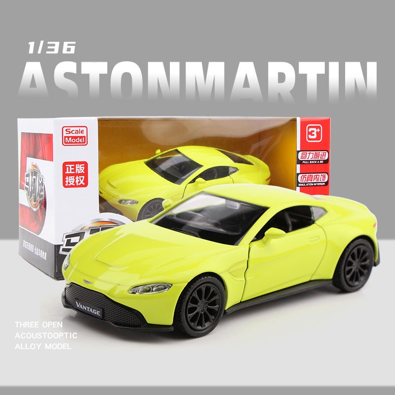 Mô Hình Xe Hơi Thể Thao Aston Martin Vantage Bằng Hợp Kim Kẽm Tỷ Lệ 1 / 36