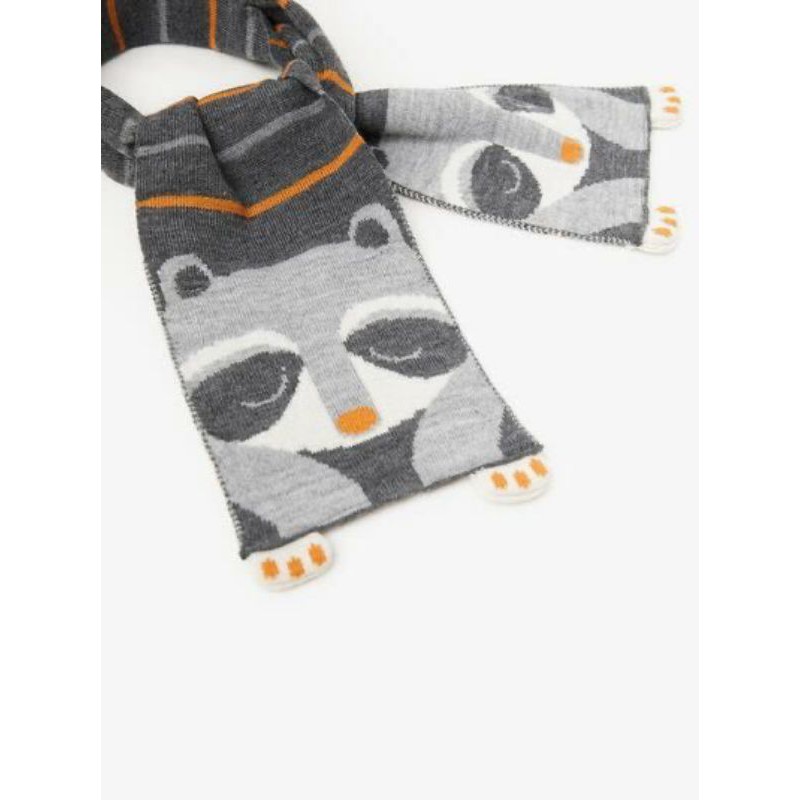 Set khăn và mũ len Gấu trúc Zara dư xịn cho bé trai