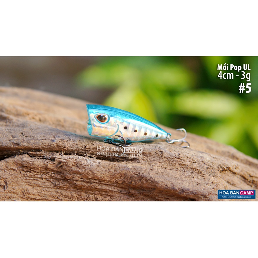 Mồi Pop UL Fishing Lure | 4cm - 3g