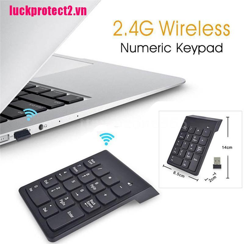 Bàn PhíM mini Không Dây 2.4g, 18 NúT BấM