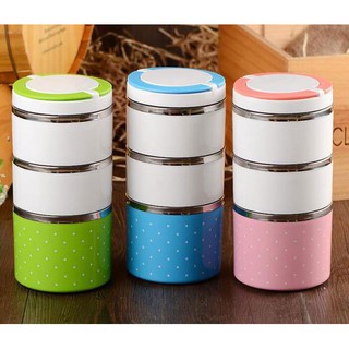 Hộp cơm giữ nhiệt 3 tầng