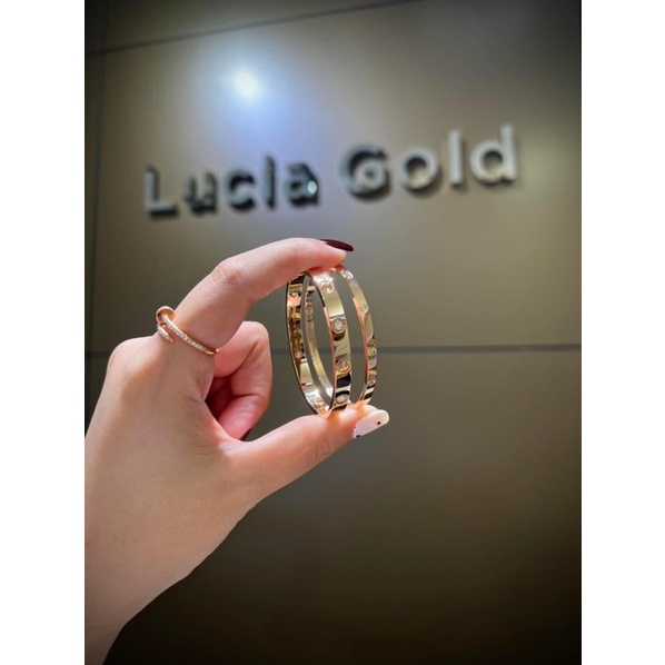 Vòng tay titan thời trang không bay mau, phụ kiện tráng sức cáo cấp