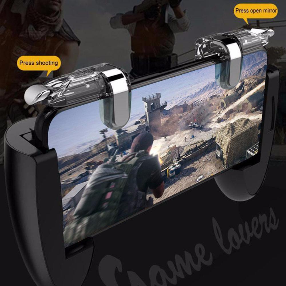 AUGUSTINA Tay Cầm Chơi Game PUBG L1R1 Bằng Kim Loại Trong Suốt Siêu Bền