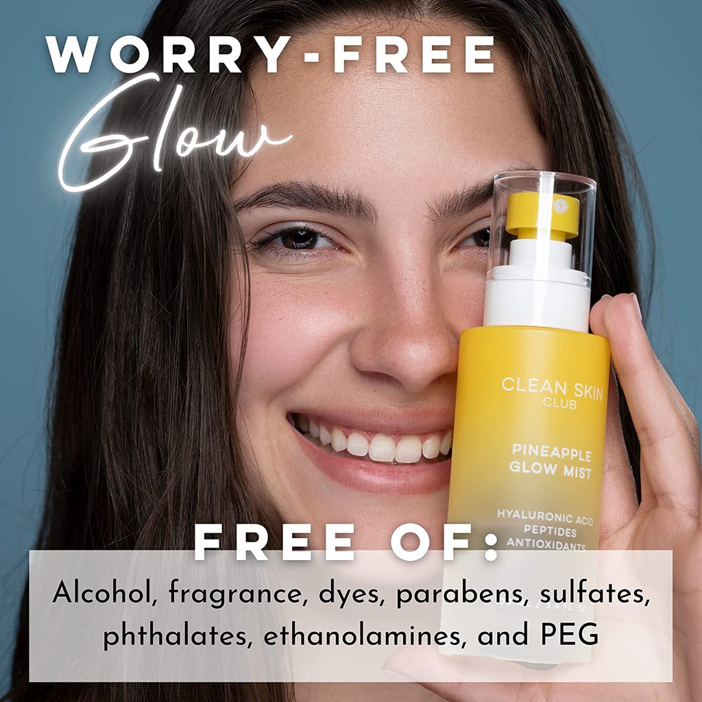 Xịt khoáng Pineapple Glow Mist của Clean Skin Club | BigBuy360 - bigbuy360.vn