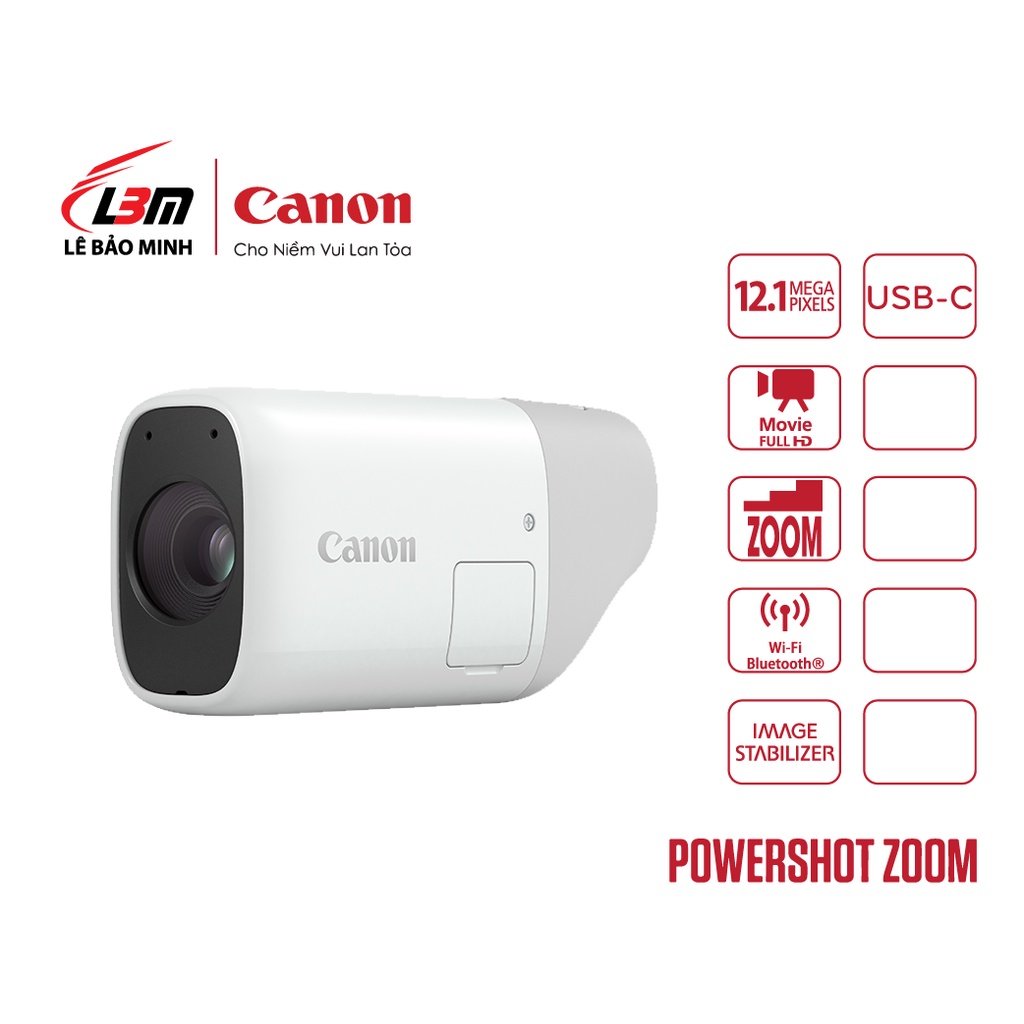 Máy ảnh Canon Powershot ZOOM - Chính Hãng Lê Bảo Minh