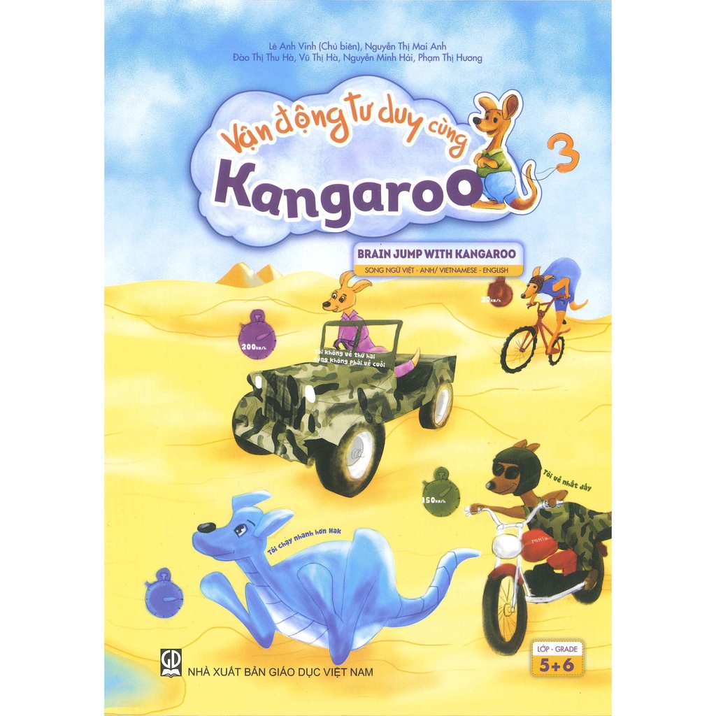 Sách - Vận động tư duy cùng Kangaroo 3