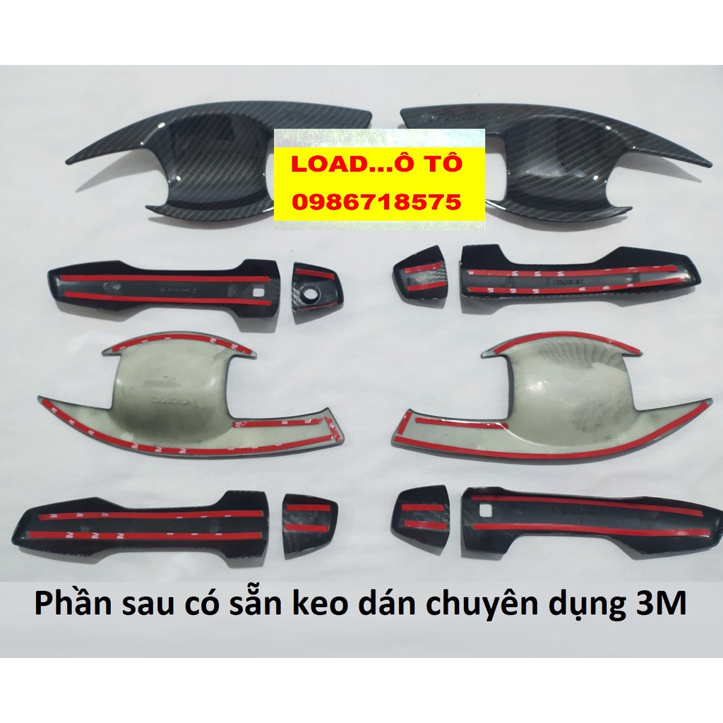 Ốp Tay Và Hõm Cửa Vân Carbon Xpander 2023-2018 Cao Cấp Nhất Thị Trường