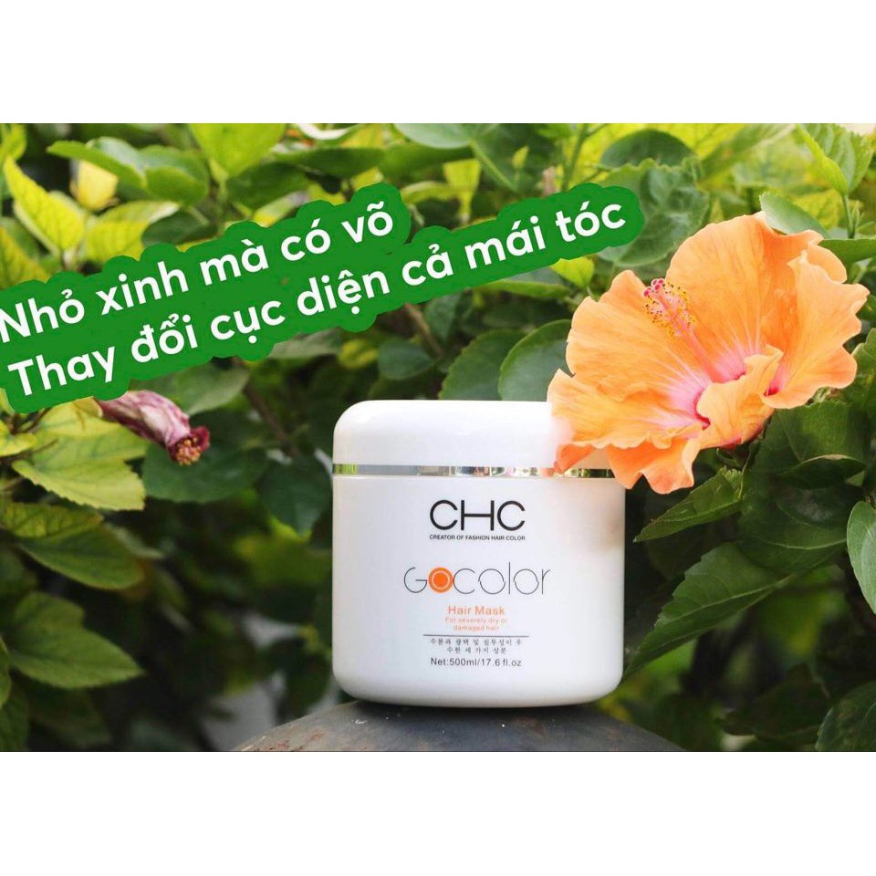 Combo Gội xả hấp phục hồi CHC  - Hàn Quốc ( tặng kèm tinh dầu và mũ ủ tóc)