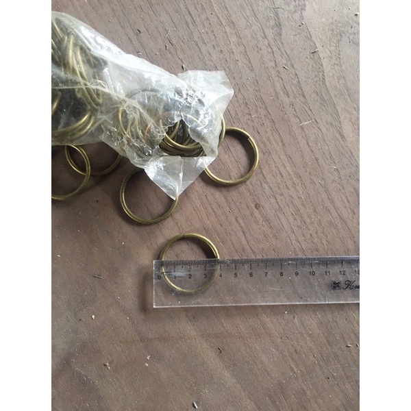 Khoen tròn đồng 4cm