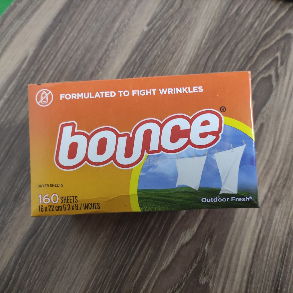 Giấy thơm Bounce bền mùi, hương thương dễ chịu, khử mùi hôi