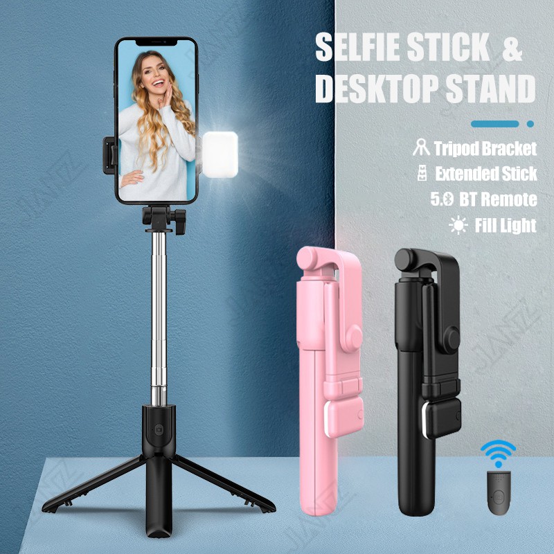 Gậy Tự Sướng Bluetooth Điều Khiển Từ Xa Có Đèn Led Xoay 360 Độ° Gậy Tự Sướng Kéo Dài Có Thể Xoay Được