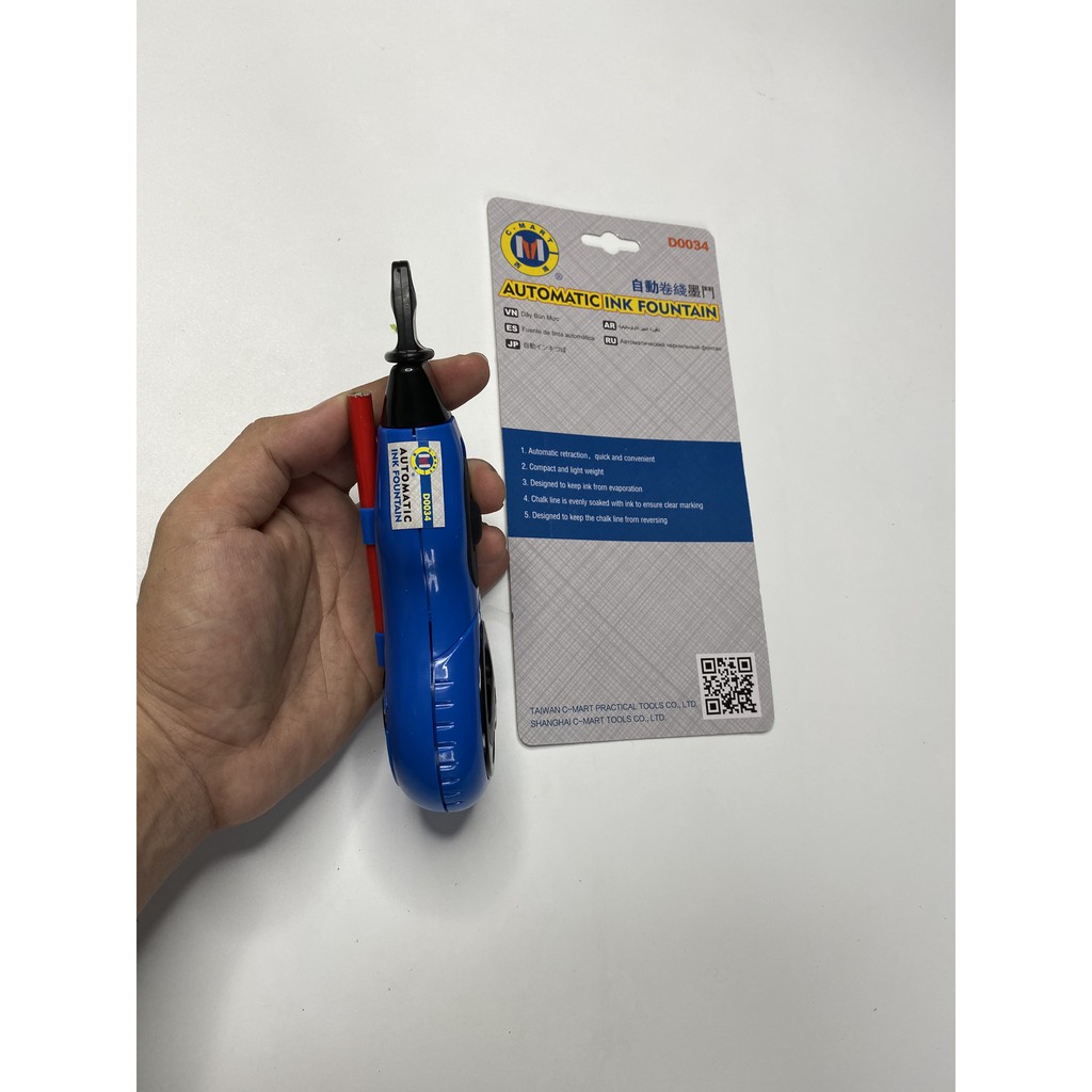 Búng mực tự động C-Mart D0034 màu xanh