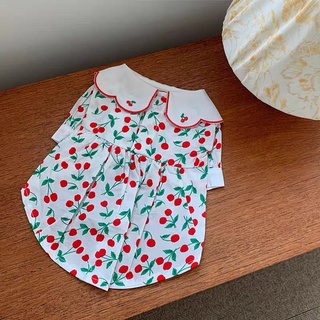 [Có sẵn] Đầm Cherry dành cho thú cưng