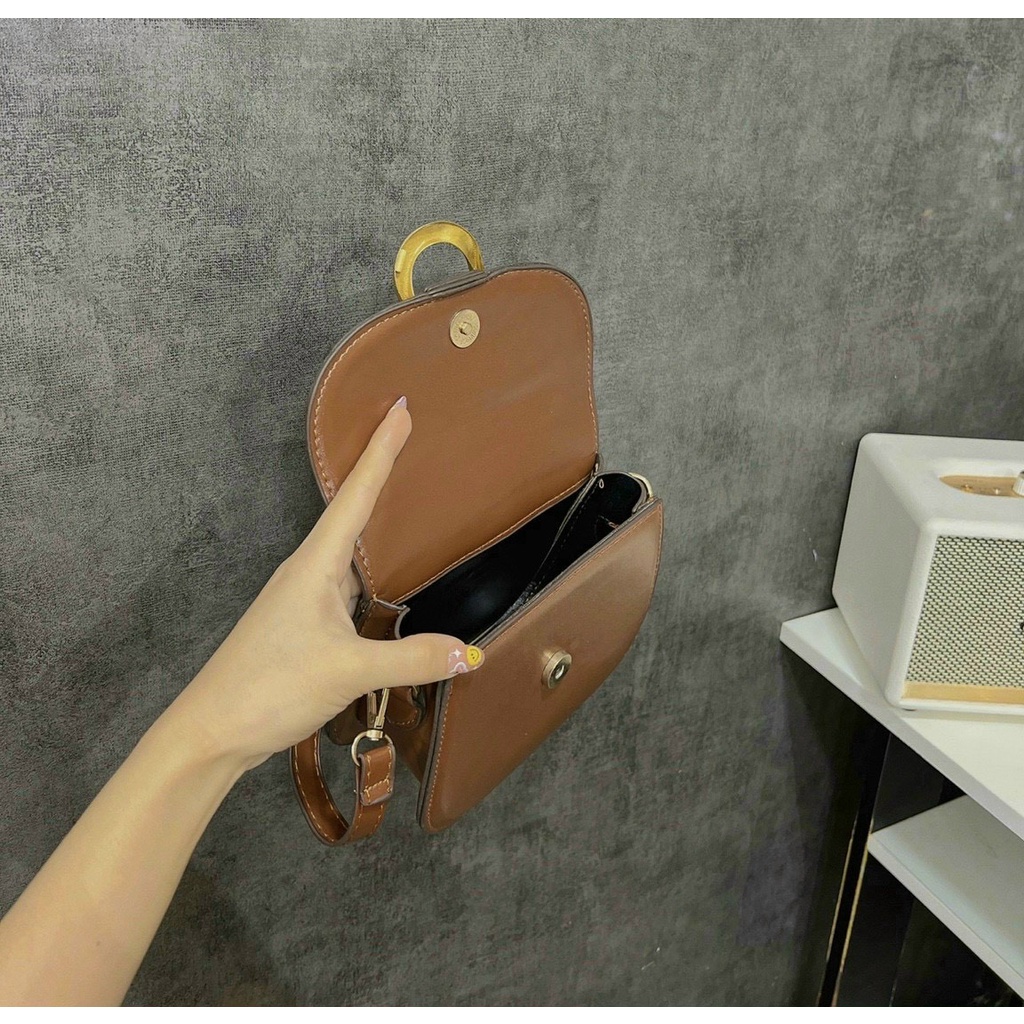 Túi đeo chéo đi chơi đựng điện thoại thời trang kẹp nách da cao cấp sang trọng Samsora store KN2130