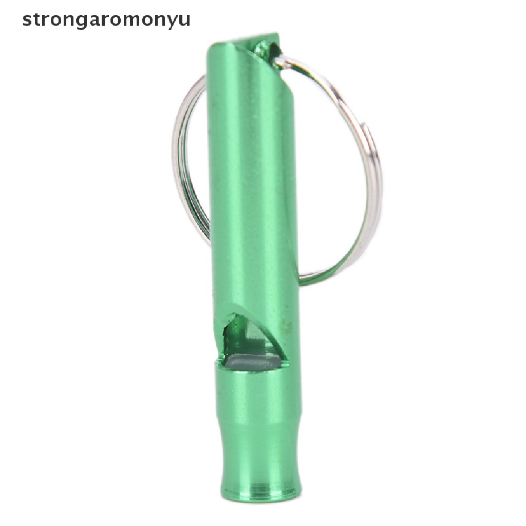 Còi Thổi Khẩn Cấp Mini Bằng Kim Loại Kèm Móc Khóa Tiện Lợi