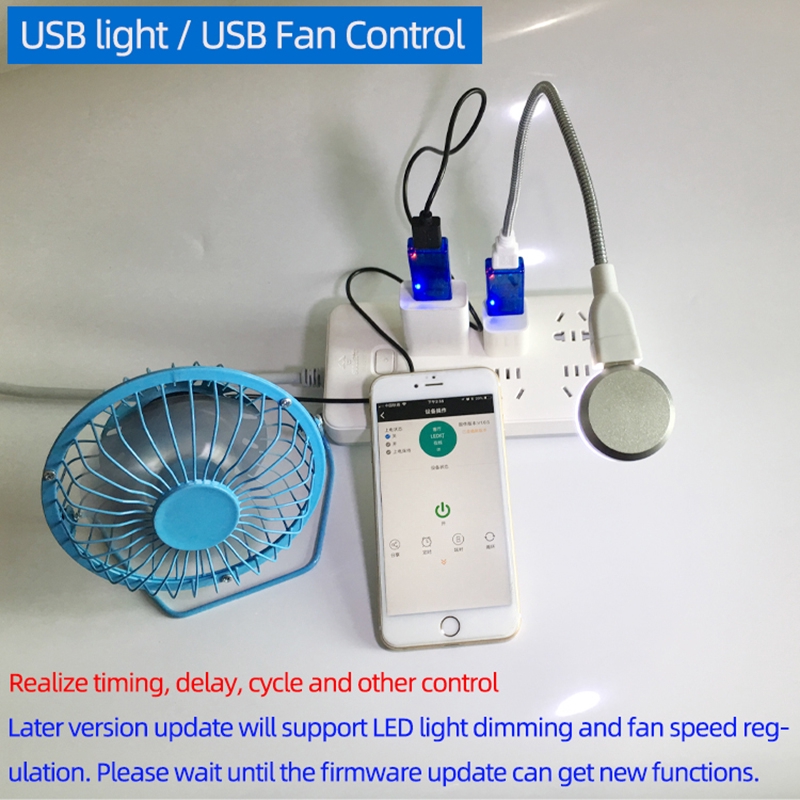 Mô Đun Điều Khiển WIFI USB 3.5-20V 5A 100W Cho Điện Thoại